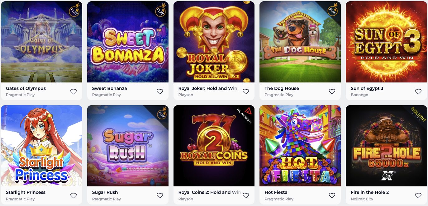 BDM Bet Casino Topgames